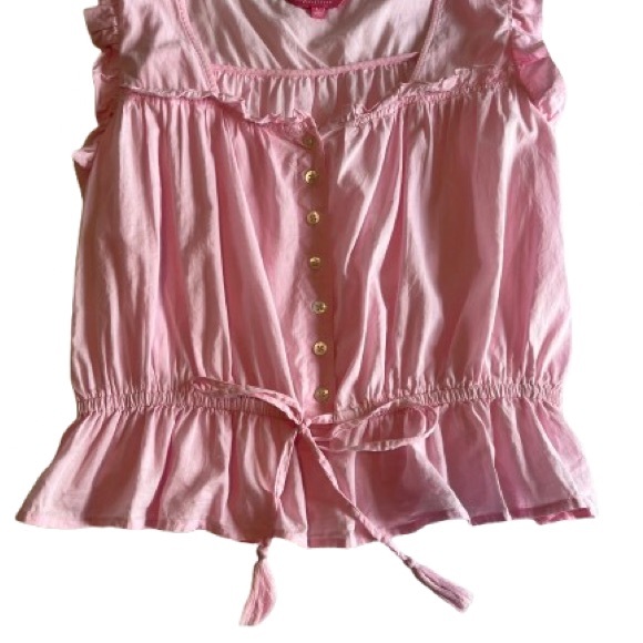 🔴 SALE Simply Southern Pink Sleeveless Top - Size Large - Picture 5 of 11